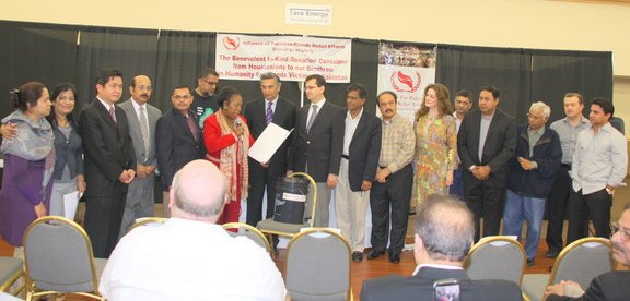 Alliance volunteers in Houston filling AICB buckets for flood affected families in Sinhd Pakistan    (114) 2